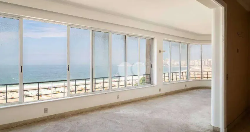 Apartamento com 5 quartos à venda, 587 m² por r$ 7.400.000 - copacabana - rio de janeiro/rj