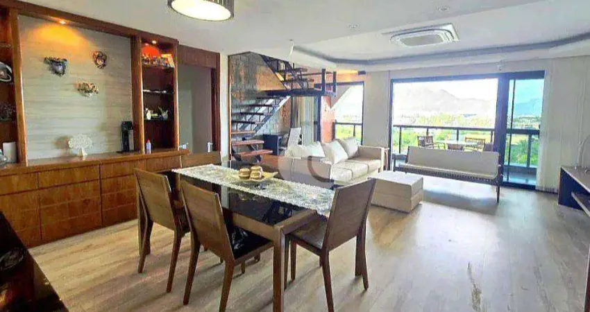 Cobertura com 4 quartos à venda, 275 m² por r$ 2.900.000 - barra da tijuca - rio de janeiro/rj