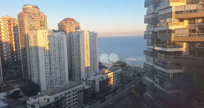 Apartamento frente mar no atlântico sul — 3 quartos, varanda com piscina privativa e lazer completo na barra da tijuca