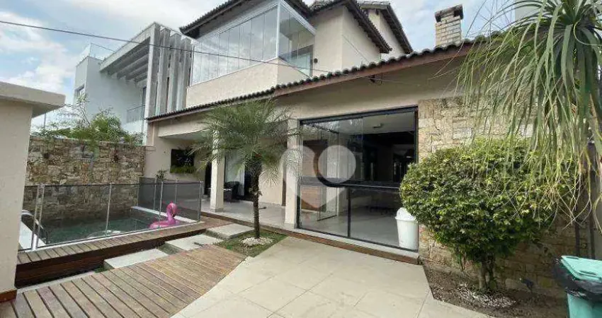 Casa com 4 dormitórios à venda, 233 m² por r$ 2.700.000,00 - recreio dos bandeirantes - rio de janeiro/rj