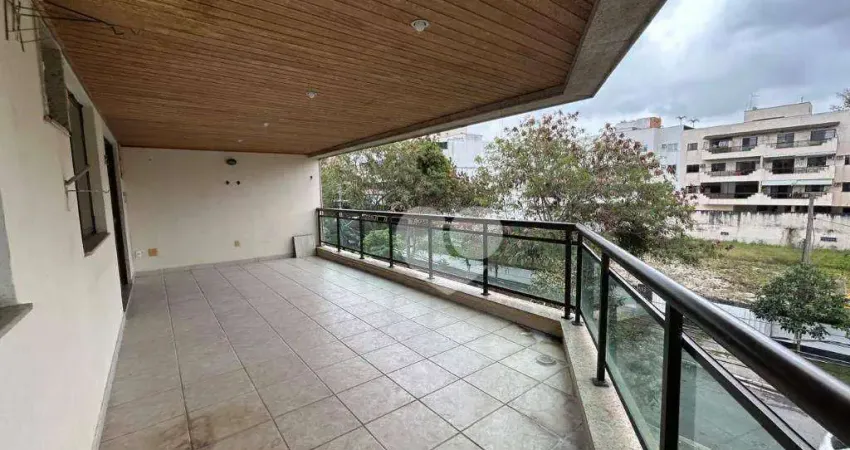 Apartamento com 3 quartos(1 suíte|) à venda, 110 m² por r$ 650.000 - recreio dos bandeirantes - rio de janeiro/rj