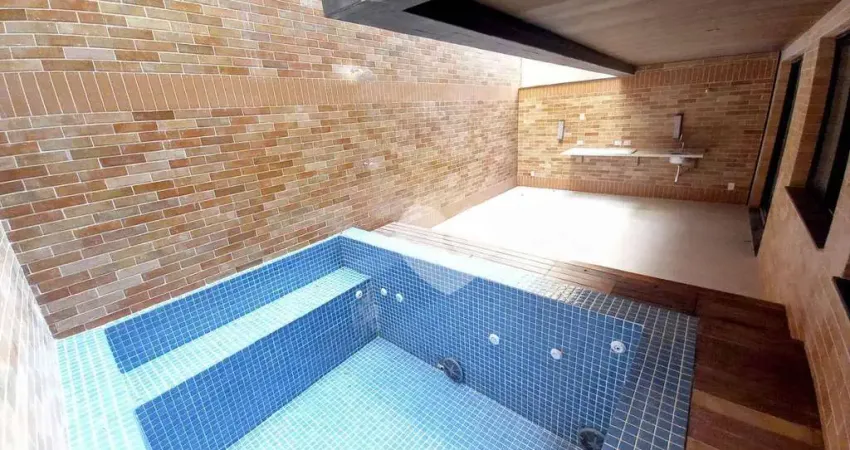 Apartamento garden com 3 quartos à venda, 132 m² por r$ 3.300.000 , - j