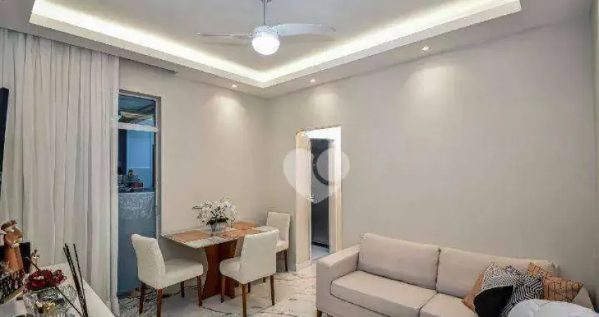 Apartamento garden com 1 quarto à venda, 69 m² por r$ 398.000 - rio comprido - rio de janeiro/rj