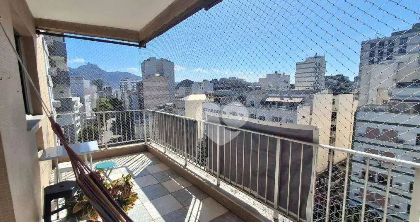 Cobertura com 2 dormitórios à venda, 80 m² por r$ 780.000,00 - tijuca - rio de janeiro/rj