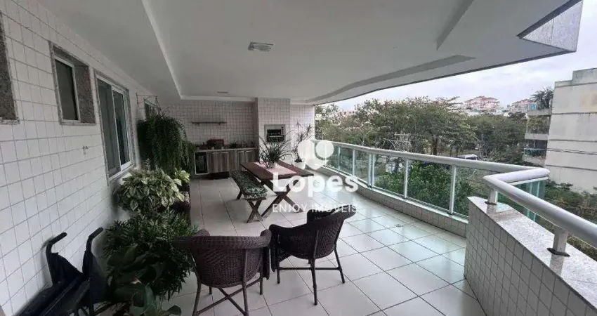Apartamento com 3 quartos à venda, 126 m² por r$ 850.000 - recreio dos bandeirantes - rio de janeiro/rj