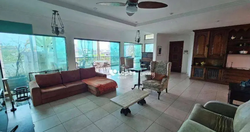 Cobertura com 4 quartos à venda, 438 m² por r$ 1.700.000 - recreio dos bandeirantes - rio de janeiro/rj