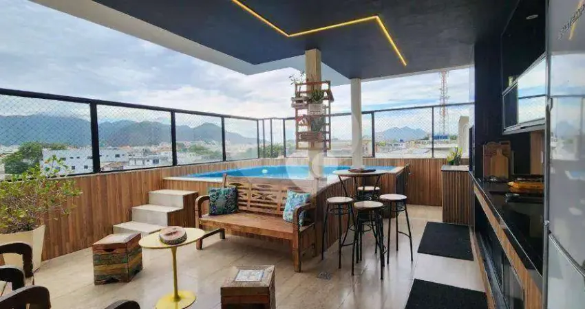 Cobertura à venda, 192 m² por r$ 2.850.000,00 - recreio dos bandeirantes - rio de janeiro/rj