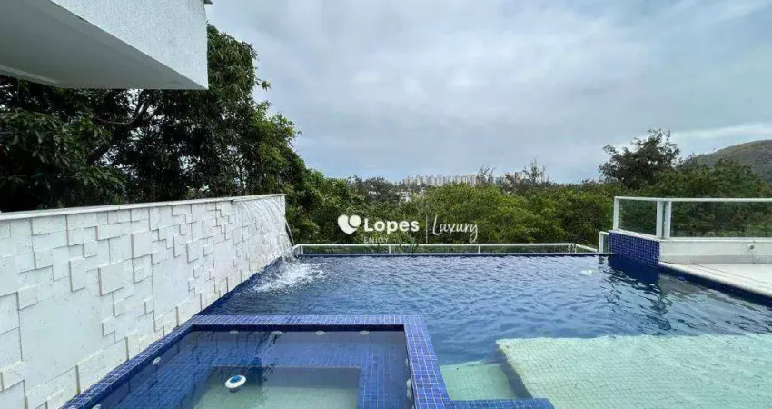 Casa com 4 suítes à venda, 842 m² por r$ 12.800.000 - itanhangá - rio de janeiro/rj