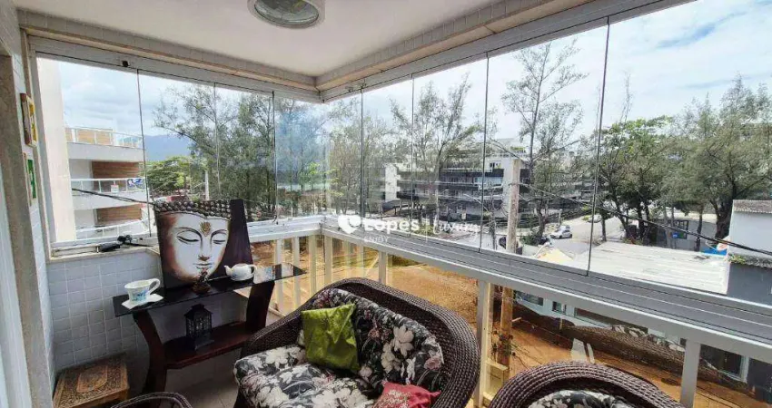 Apartamento com 3 quartos sendo 3 suítes à venda, 172 m² por r$ 2.330.000 - recreio dos bandeirantes