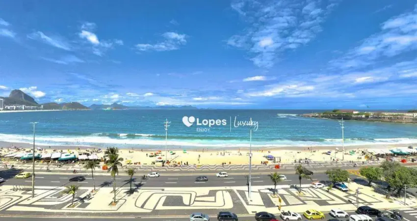 Apartamento com 4 dormitórios à venda, 344 m² por r$ 6.600.000,00 - copacabana - rio de janeiro/rj