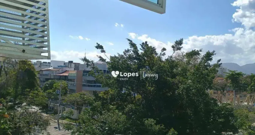 Apartamento com 3 quartos para alugar, 131 m² por r$ 4.993/mês - recreio dos bandeirantes - rio de janeiro/rj