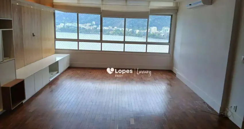 Apartamento com 3 dormitórios à venda, 138 m² por r$ 2.650.000,00 - lagoa - rio de janeiro/rj