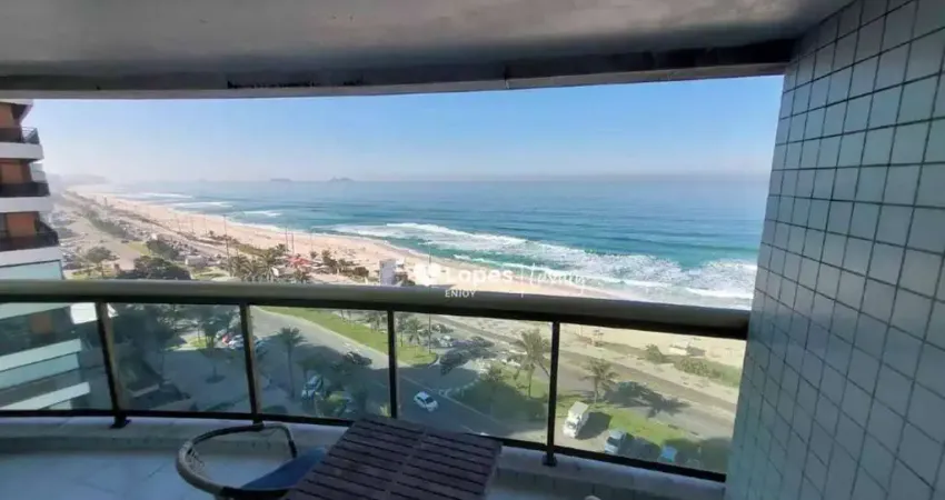 Apartamento frontal mar 1 quarto à venda, 50 m² por r$ 1.250.000 - barra da tijuca - rio de janeiro/rj