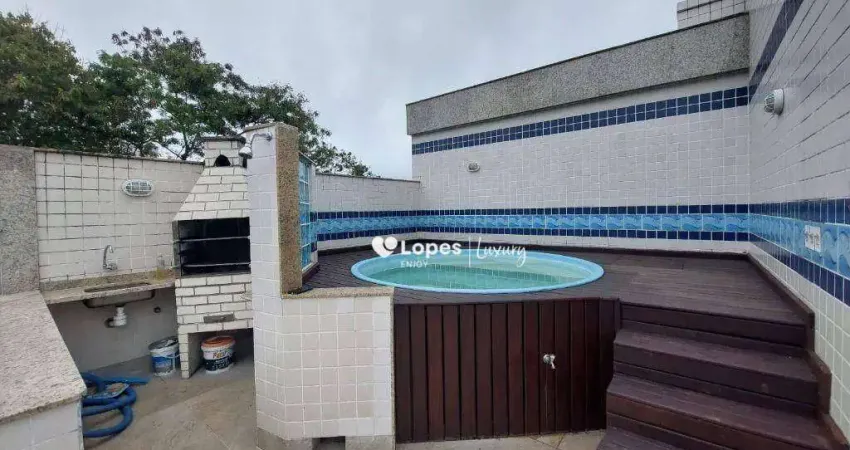 Cobertura com 3 quartos para alugar, 197 m² por r$ 8.116/mês - recreio dos bandeirantes - rio de janeiro/rj