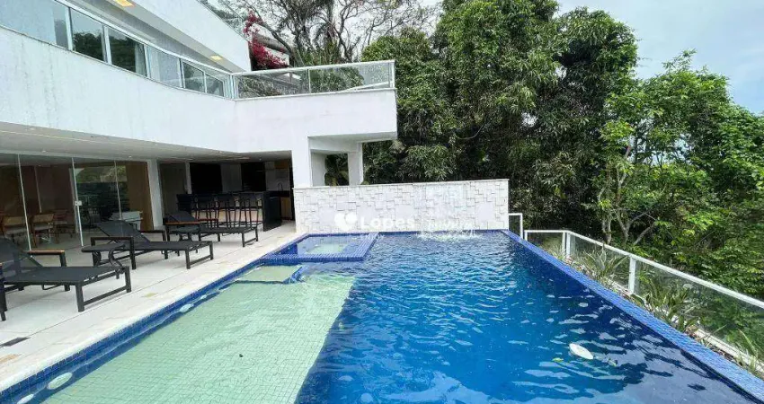 Casa com 4 suites para alugar, 158 m² por r$ 70.107/mês - itanhangá - rio de janeiro/rj