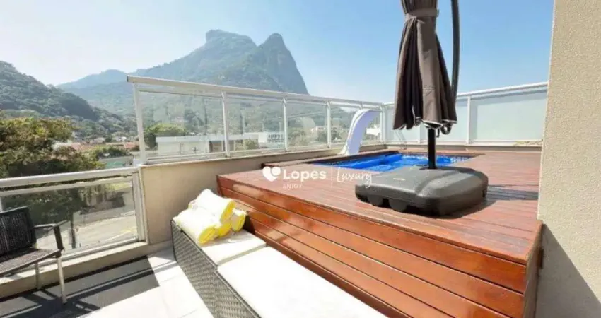 Cobertura com 3 dormitórios à venda, 182 m² por r$ 2.500.000,00 - barra da tijuca - rio de janeiro/rj