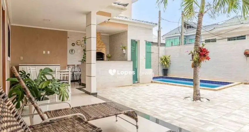 Casa de alto padrão no pontal das américas — 4 suítes, piscina, churrasqueira, lazer e segurança no recreio