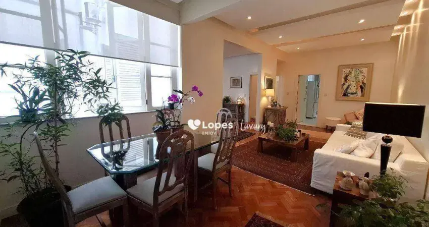 Apartamento com 2 dormitórios à venda, 97 m² por r$ 2.400.000,00 - ipanema - rio de janeiro/rj