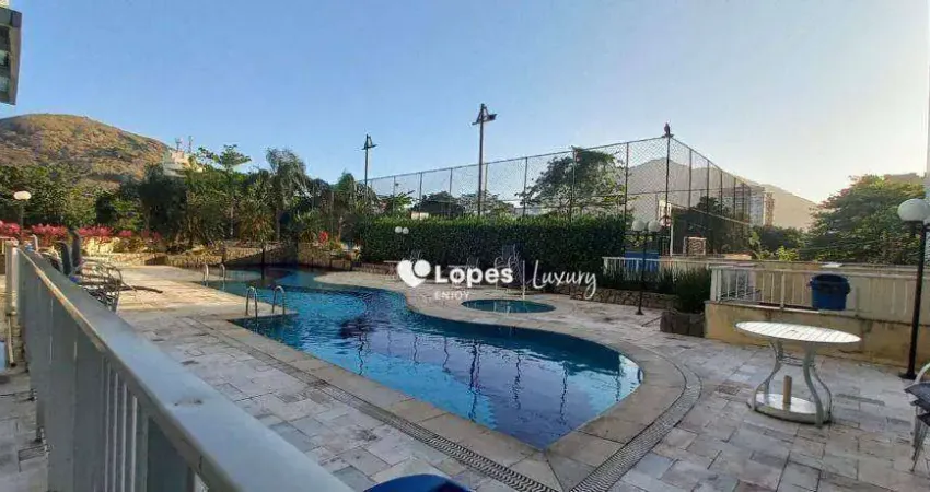 Apartamento com 2 quartos para alugar, 94 m² por r$ 5.308/mês - recreio dos bandeirantes - rio de janeiro/rj