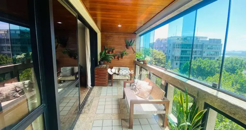 Apartamento com 4 dormitórios à venda, 182 m² por r$ 1.995.000,00 - barra da tijuca - rio de janeiro/rj