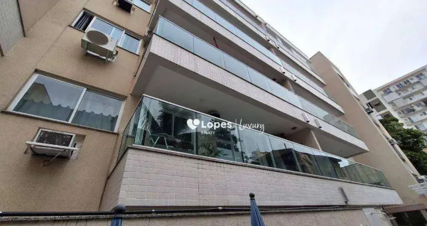 Apartamento com 2 dormitórios à venda, 75 m² por r$ 440.000,00 - grajaú - rio de janeiro/rj