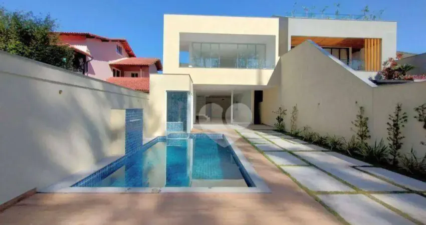 Casa com 3 quartos à venda, 336 m² por r$ 3.600.000 - barra da tijuca - rio de janeiro/rj