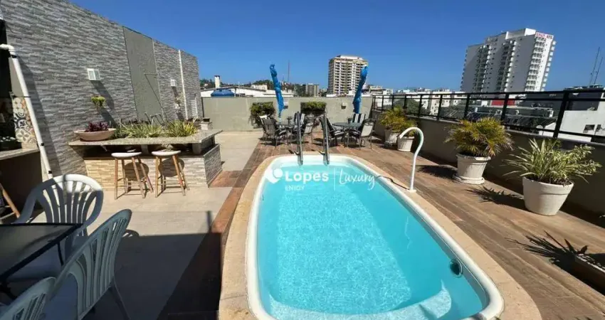 Cobertura com 4 quartos à venda, 477 m² por r$ 4.500.000 - jardim oceânico - rio de janeiro/rj