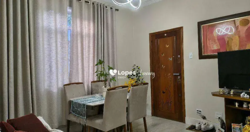 Apartamento com 2 dormitórios à venda, 75 m² por r$ 445,00 - grajaú - rio de janeiro/rj
