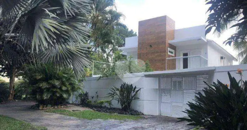 Casa com 6 dormitórios, 430 m² - venda por r$ 4.790.000,01 ou aluguel por r$ 43.152,60/mês - barra da tijuca - rio de janeiro/rj