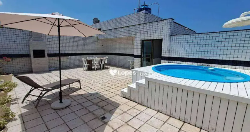 Cobertura com 3 quartos sendo 2 suítes à venda, 302 m² por r$ - recreio dos bandeirantes