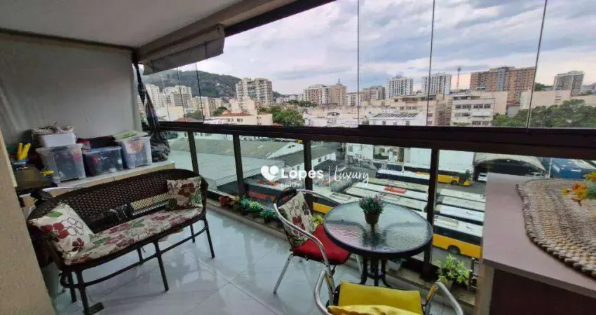 Apartamento com 2 dormitórios à venda, 72 m² por r$ 590.000,00 - grajaú - rio de janeiro/rj