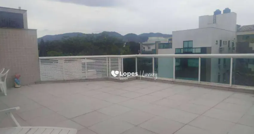 Cobertura com 3 dormitórios à venda, 192 m² por r$ 1.500.000,00 - recreio dos bandeirantes - rio de janeiro/rj