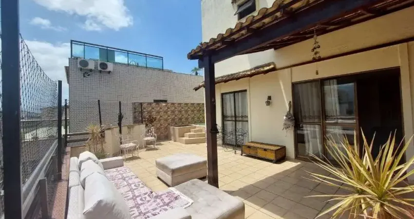 Cobertura com 4 quartos para alugar, 168 m² por r$ 7.330/mês - recreio dos bandeirantes - rio de janeiro/rj