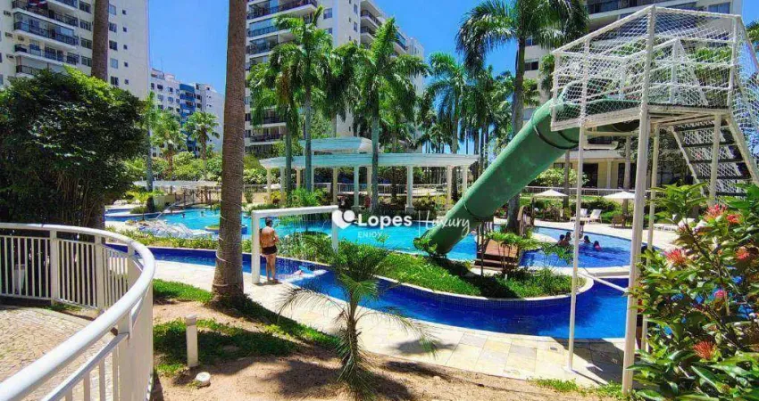 Apartamento com 2 quartos sendo 1 suíte para alugar, 69 m² por r$ 3.951/mês - barra da tijuca - rio de janeiro/rj