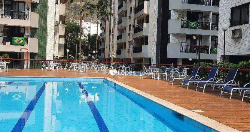 Apartamento com 2 quartos 2 vagas à venda no garden park, grajaú, rio de janeiro.