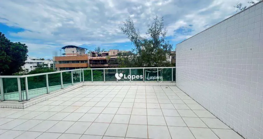 Cobertura com 3 suíes à venda, 201 m² por R$ 1.100.000 - Recreio dos Bandeirantes - Rio de Janeiro/RJ