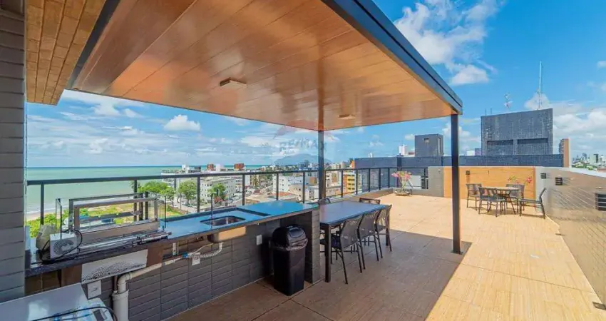 ALUGA APARTAMENTO | FLAT NOVO E MOBILIADO NA PRAIA DO BESSA | JARDIM OCEANIA COM VISTA MAR | R$ 2.200,00
