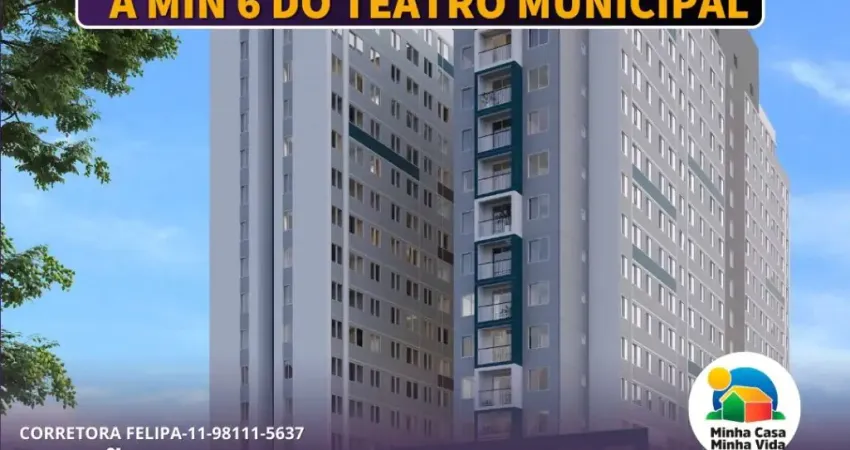 Lindo apartamento com 1 e 2dorm.  próximo ao Metrô Republica