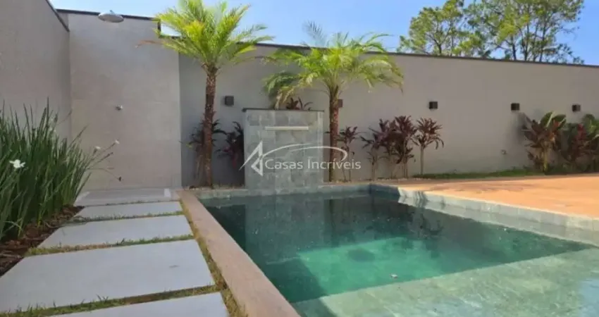 Casa Térrea em Condomínio à Venda em Indaiatuba | 3 Suítes | Piscina