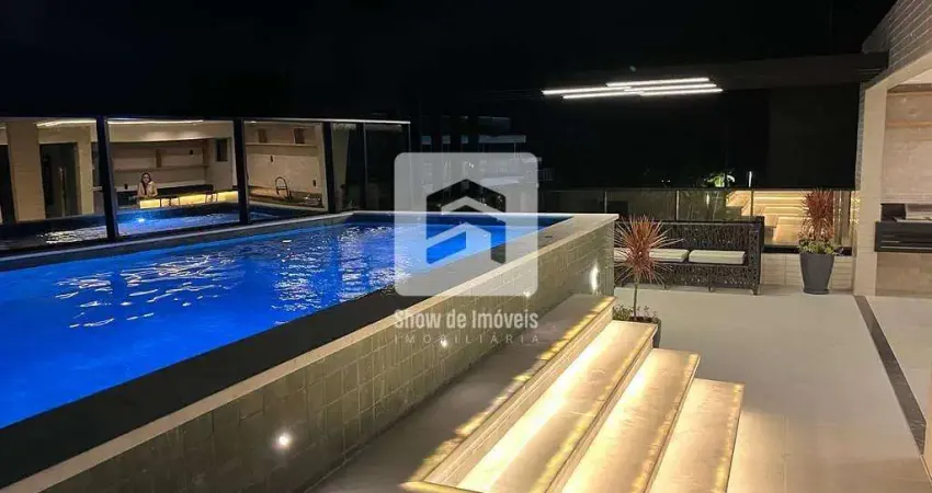 Flat com 1 quarto à venda no Cabo Branco, João Pessoa 