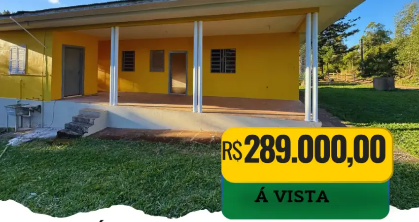 Lindo sítio com casa em condomínio fechado, parada 111 da RS020