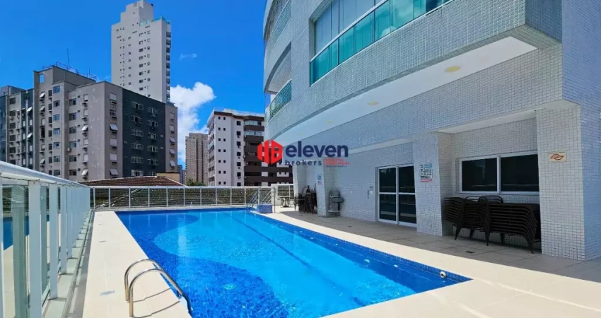 Pulquérrimo! Apartamento 3 Dormts(suite) Gonzaga, 02 garagens demarcadas, quadra de esportes coberta!