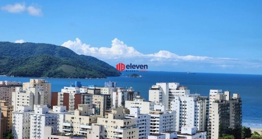 Extremamente Lindo! Apartamento c/03 suítes, 02 garagens, mobiliado, vista mar!