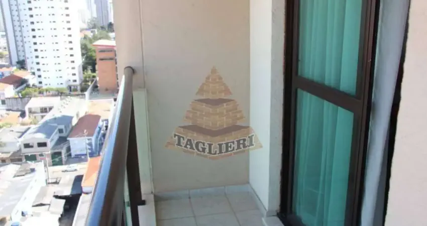 Apto 2 dorms, suíte, depósito, vaga demarcada Tatuapé. Locado, mas vende