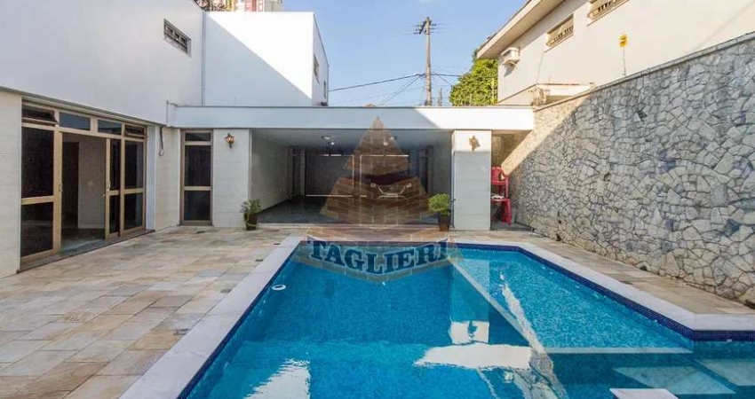 Permuta Sobrado c/piscina 4 vagas Tatuapé - aceita permuta - Tem piscina