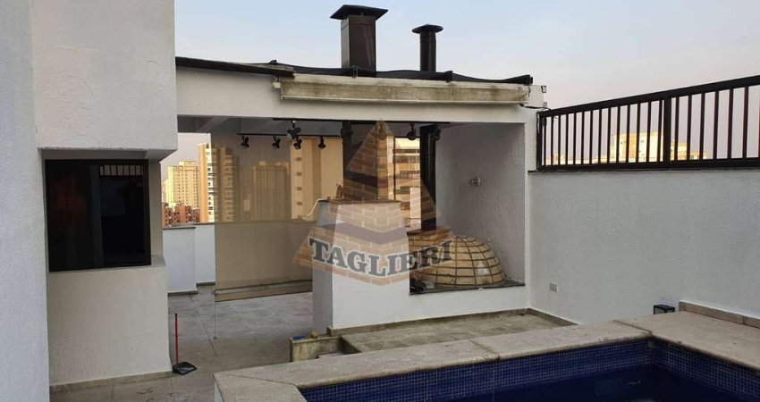 COBERTURA DUPLEX  JARDIM ANALIA FRANCO 314 MTS 4 SUITES 5 VAGAS LAZER COMPL