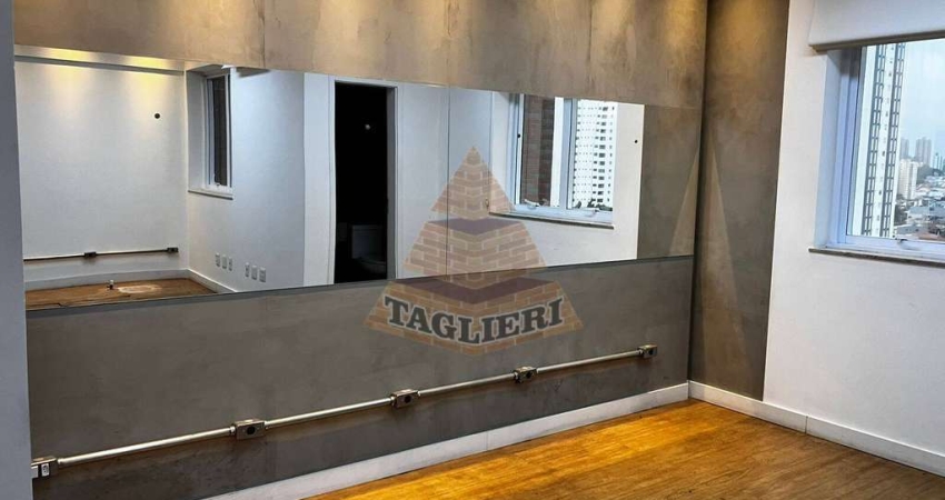 Aluga-se andar inteiro 340m2 com 8 salas, 8 vagas  Tatuapé - Imperdível!