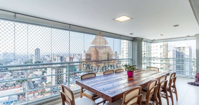 VENDE -SE APARTAMENTO COM 224M  ALTO PADRÃO MOBILIADO NO TATUAPÉ