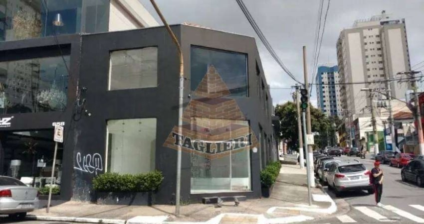 Prédio comercial para locação de esquina todo envidraçado: Tatuapé