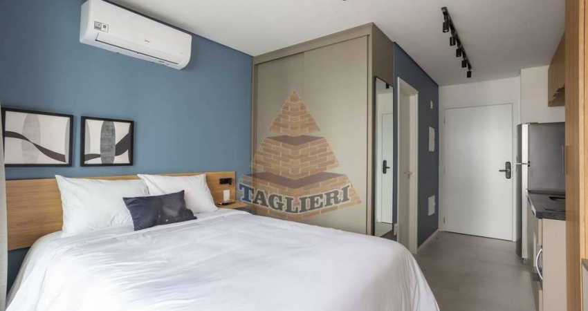 Studio decorado com 25m2 Anália Franco